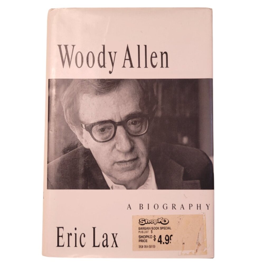 Woody Allen Biography by Eric Lax Hardcover Book 1991